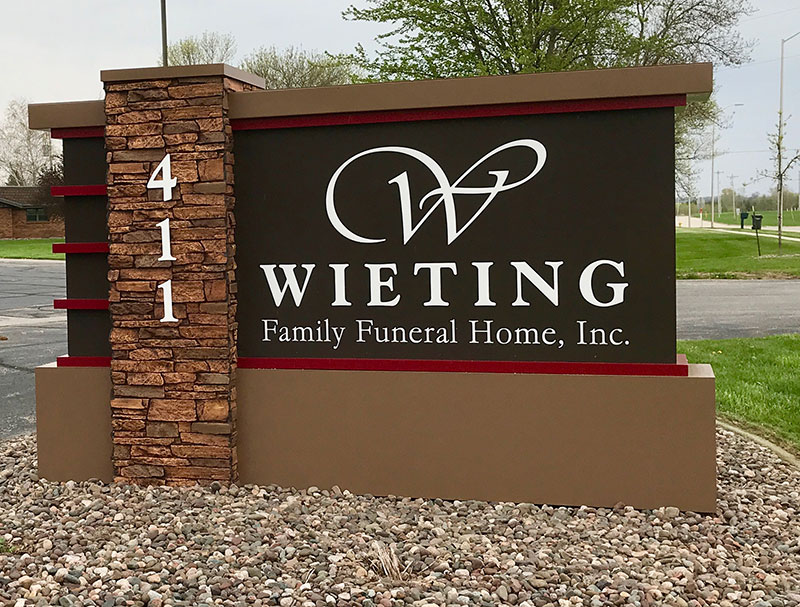 Wieting Family Funeral Home in Chilton Wisconsin