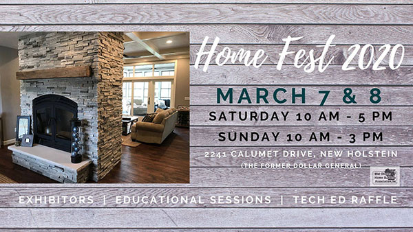 Home Fest 2020 New Holstein Wisconsin hosted by Mid-Shores Home Builder's Association