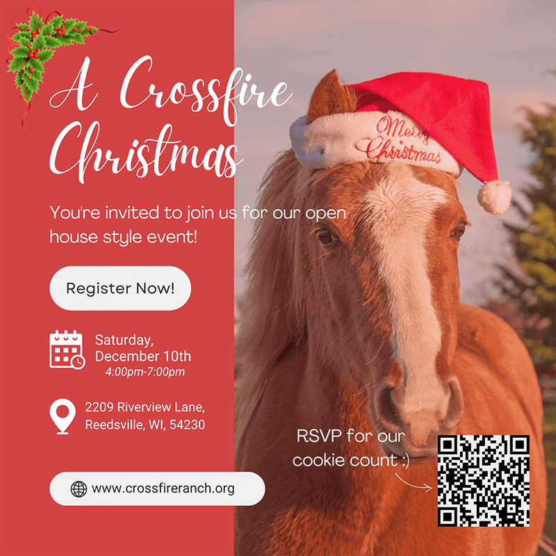 A Crossfire Christmas open house December 10, 2022
