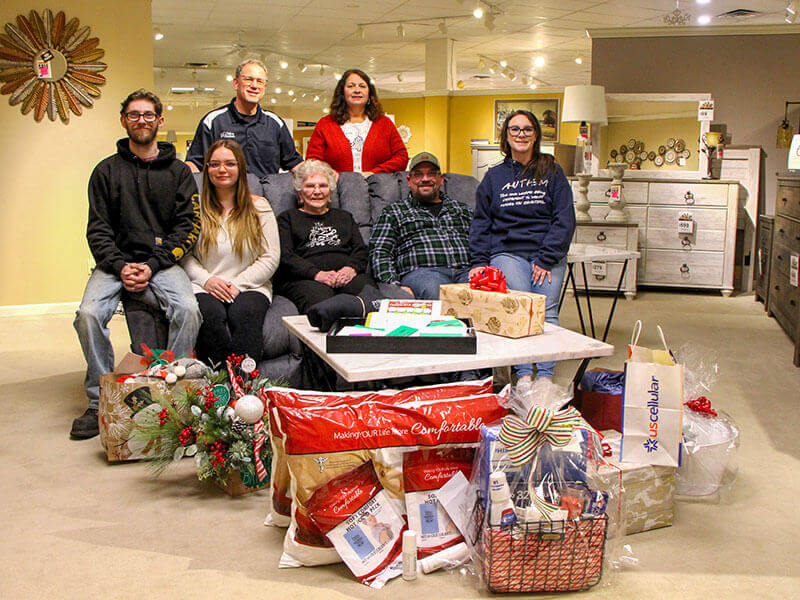 2024 Chilton Chamber Christmas On Us Contest Winners presented at Chilton Furniture Wisconsin