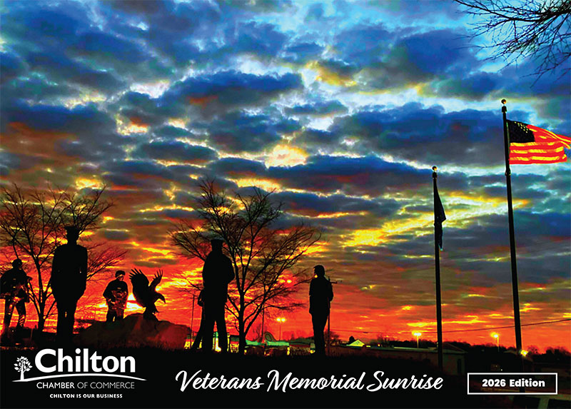 2026-chilton-chamber-puzzle-veterans-memorial-sunrise